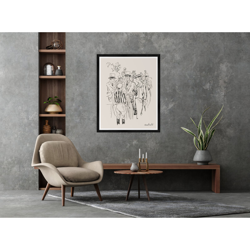 Horse Race Winner Print