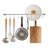 20'' Metal Straight Wall Mounted Pot Rack