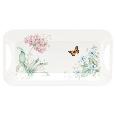 Butterfly Meadow Melamine Hors D'Oeuvres Tray