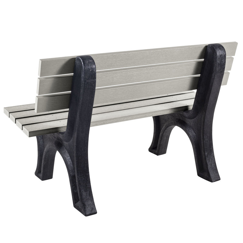 Banc de parc Angelyna Aurora, Gris havre