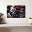 Portrait de femme Edgy, reproduction sur toile-751053680