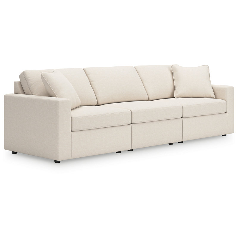 Canapé Bulwell, Blanc, H 36 po x l 108 po x P 37 po, 3