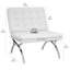 Alexuis Faux Leather Slipper Chair-123459712