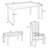 Arnoult Four Leg Dining Set