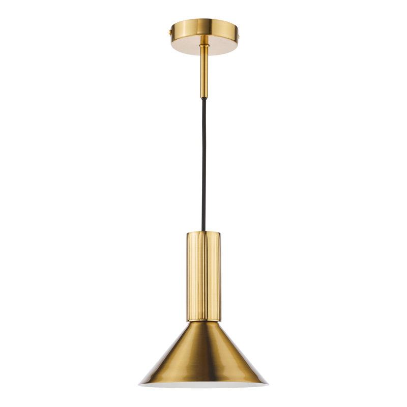 Ragnar 1LT PENDANT DUAL PURPOSE, Natural Brass