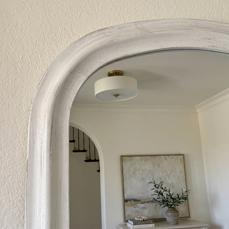 Miroir pleine grandeur blanc