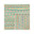 Arria Cape Cod Hand Woven Jute/Cotton Polka Dots Rug in Teal/Natural-19269990