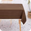 Rectangle Faux Linen Wipable Home Decorative Water Resistant Tablecloths-480945875-480945874