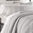 Stone Cottage Whitehills Grey Reversible Cotton Quilt Set-1692880735-1692880721