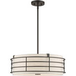 Orren Ellis Susex 1 - Light Unique / Statement Drum LED Chandelier ...