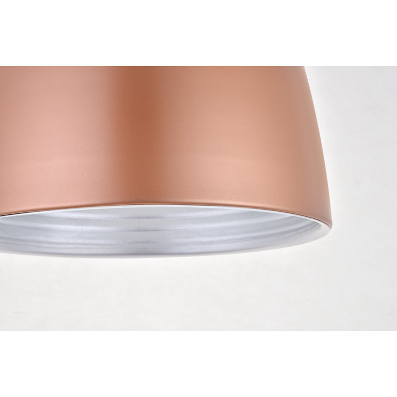 Beaudry 1 - Light Single Pendant, 12" H x 11.5" W x 11.5" D, Honey Gold