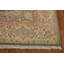 Tapis bleu turquoise à motif de légumes 6 x 9