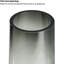 Vase en verre noir 11 po Obsidian Mist-868397840