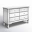 Commode double à miroir 6 tiroirs Caila-2056830680