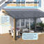 Pergola d'extérieur à hauteur réglable pour patio-121011331