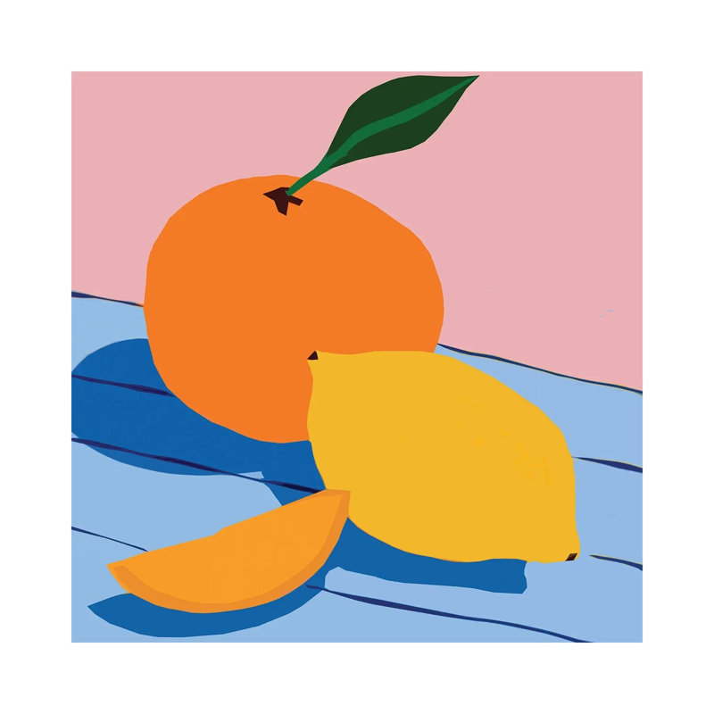 Summer Fruits by Art Mirano - Wrapped Canvas Print, 30.48cm H x 30.48cm W x 1.9cm D
