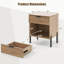 Table de chevet 1 tiroir naturelle