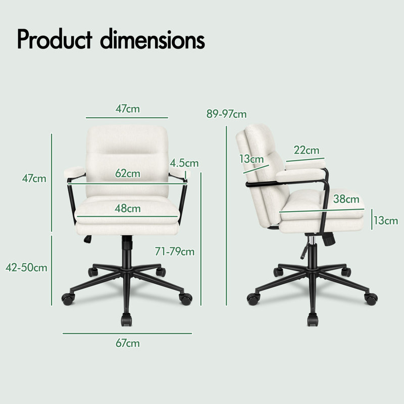 Office Chair, Beige