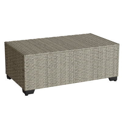39.5'' W 60 Gallons Water Resistant Storage Bench In Brown