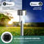 Stainless Steel Solar Powered Stainless Steel Pathway Light Pack-118106655