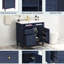 Meuble-lavabo moderne de 36 po avec lavabo, armoire bleue 2 tiroirs et compartiments de rangement fonctionnels, lavabo contemporain en céramique-1958484657