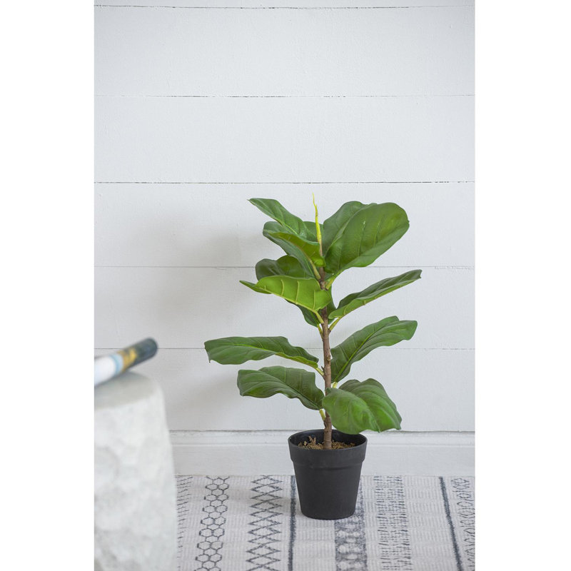Figuier artificiel 21,7 po en pot