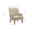 Hegland 73Cm Wide Tufted Polyester Blend Armchair-20590313
