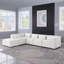 Canapé modulaire en tissu chenille, simple et grand, le siège et le dossier sont très doux. This Is A A Knock Down Canapé