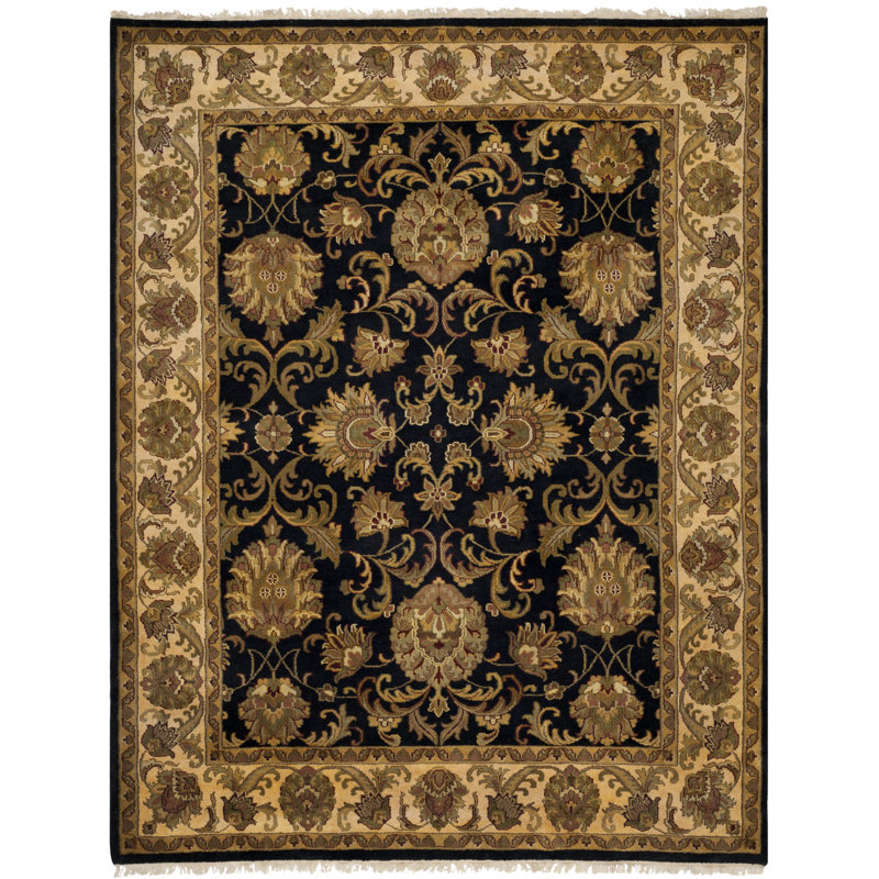 Tapis en laine touffeté à la main Jaipur, Rectangle 6 pi x 9 pi