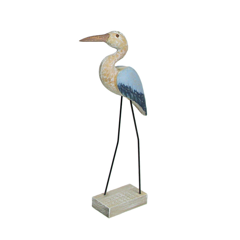 Sculpture en bois sculpté à la main 16 pouces