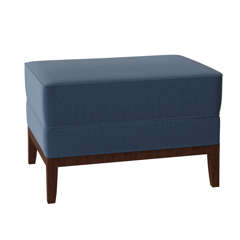 Repose-pieds rectangulaire 26 po Eastside, gris, Brun bruni