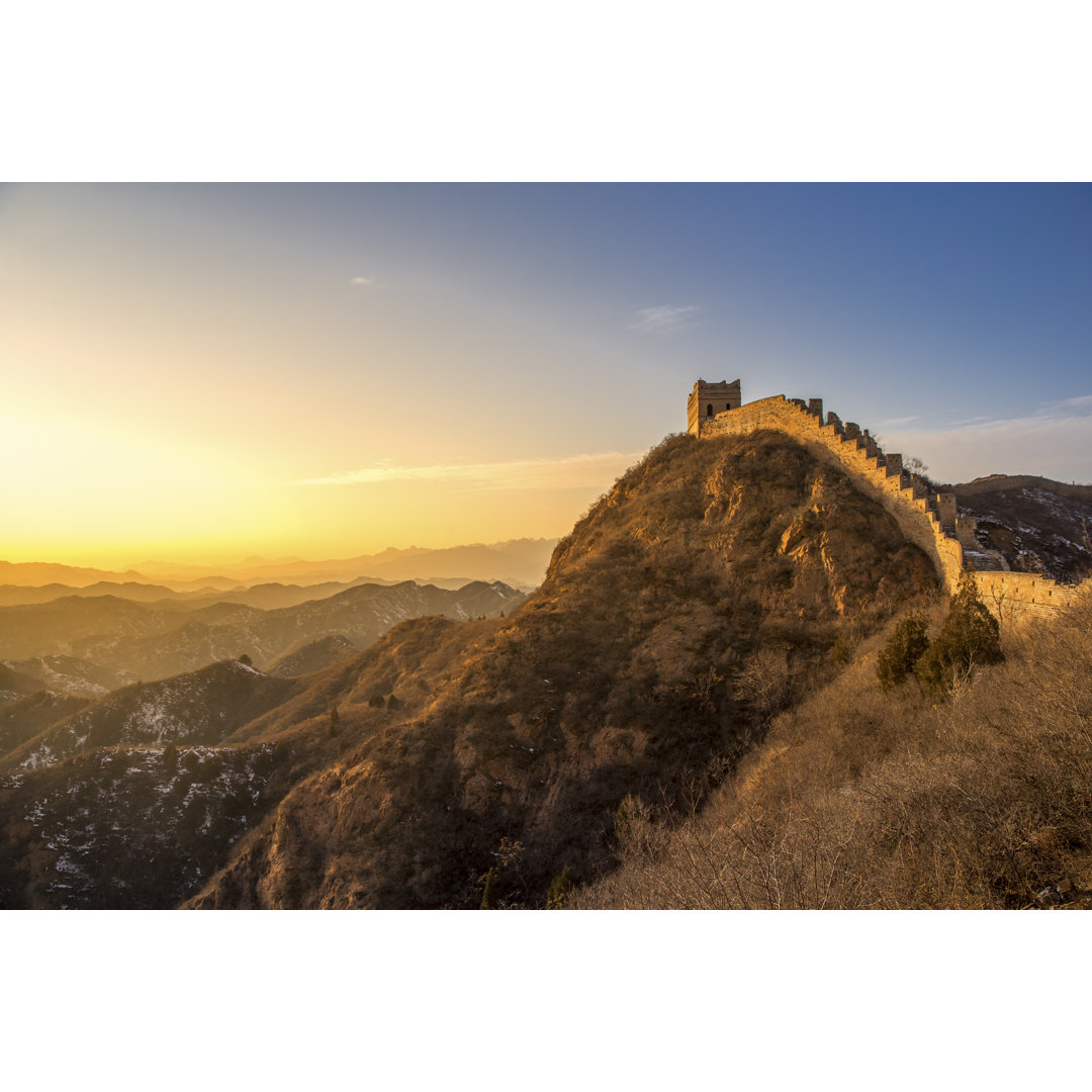 Great Wall Of China von Spondylolithesis - Leinwandbild