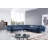 Upholstered L-Shaped Sectional Symmetrical