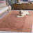 Easy Care 224 Hand Tufted Recycled Cotton Machine Washable Abstract Indoor Use Only Rug-757602231