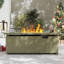 Ensemble de meubles de patio 7 pièces, canapé modulaire d'extérieur en forme de U avec coussin en oléfine de 6 pouces-1470107613