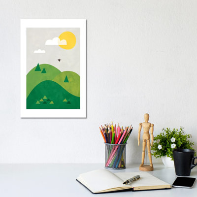 Valley by TomasDesign - Wrapped Canvas Print