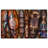 Vibrant Multi-Colored Floral Printed Non-Woven Soft Rug for a Pleasurable Indoor Décor Experience-126119489
