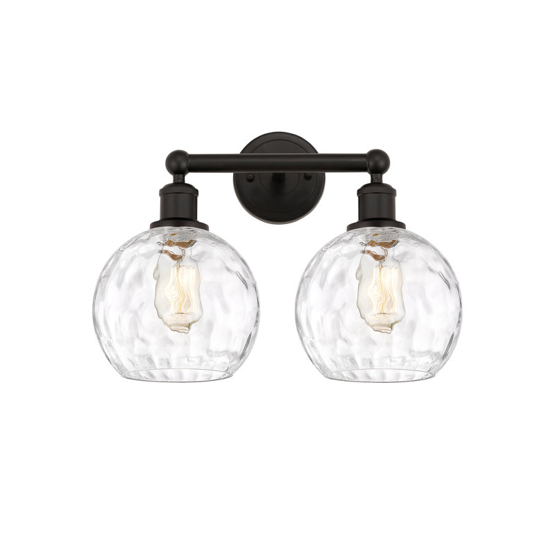 Ambrosane 2 - Light Dimmable Vanity Light, Oil Rubbed Bronze