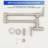 Pot Filler Faucet - Wall Mount Kitchen Sink Faucet Folding Stretchable With Single Hole Two Handles,-118350879