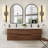 24" Dimmable LED Bath Bar with Textured Acrylic Shade-1413674020