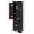 Tall Storage Cabinet Boasting Three Drawers And Adjustable Shelves-1352568220
