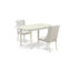 Ensemble de table de salle à manger avec plateau en bois massif Finish-106903925-106903923-122806370