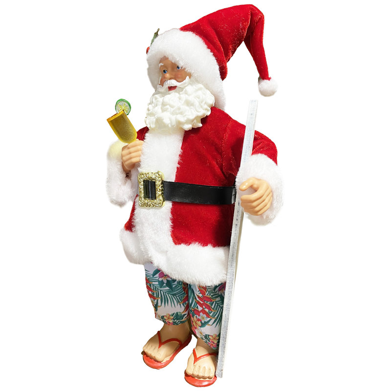 10" Surf’s Up Santa