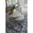 Hamdan Stainless Steel Tray Top Nesting Tables