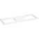 Silestone Quartz 61-In Vanity Top With Double Carillon Rectangle Cutouts