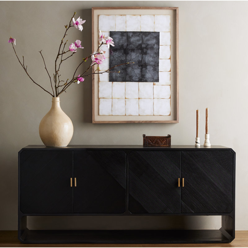 Caspian 68.5'' W Sideboard, Black Ash