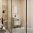 35.43'' Single Bathroom Vanity with Wood Top-94587422