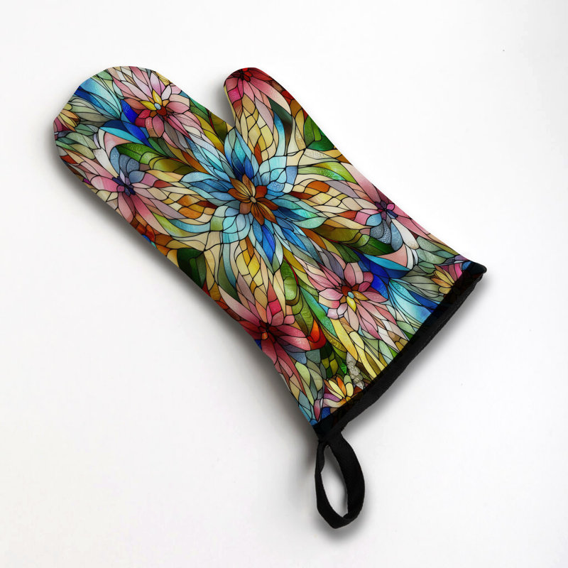 Sergé de coton floral