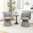 Dantzler Velvet Swivel Upholstered Dining Chair-1727595458