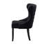 Caesar Velvet Dining Chair, Ergonomic Curved Back With Solid Wooden Legs- Side Chair for Dining Room Kitchen Living Room - Single-360985941